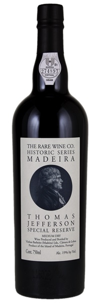 N.V. The Rare Wine Co. Thomas Jefferson Special Reserve Madeira, 750ml