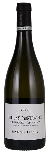 2013 Benjamin Leroux Puligny-Montrachet Champ Gains, 750ml