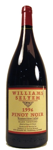 1996 Williams Selyem Allen Vineyard Pinot Noir, 1.5ltr