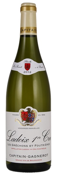 2012 Capitain-Gagnerot Ladoix Les Grechons et Foutrieres Vendanges Manuelles, 750ml