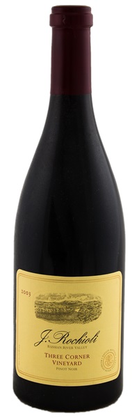 2003 Rochioli Three Corner Vineyard Pinot Noir, 750ml