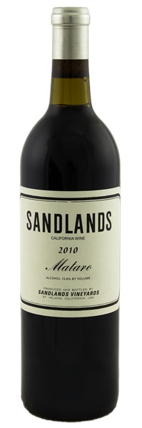 2010 Sandlands Vineyards California Mataro, 750ml