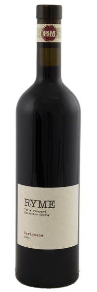 2014 Ryme Wine Cellars Testa Vineyard Carignane, 750ml
