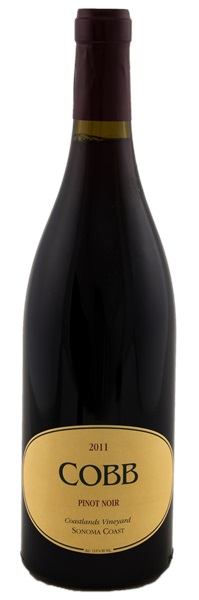 2011 Cobb Coastlands Vineyard Pinot Noir, 750ml