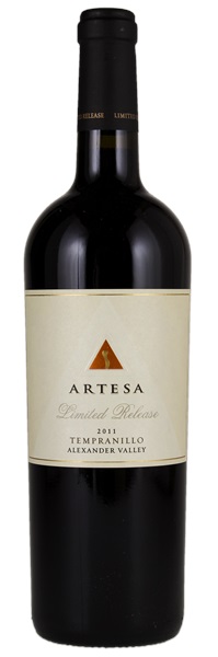 2011 Artesa Limited Release Tempranillo, 750ml