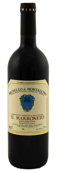 2012 Il Marroneto Brunello di Montalcino, 750ml