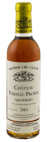 2001 Château Rabaud-Promis, 375ml
