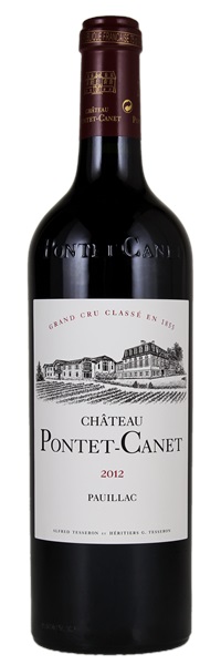 2012 Château Pontet-Canet, 750ml