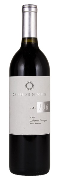 2007 Cameron Hughes Lot 136 Cabernet Sauvignon, 750ml