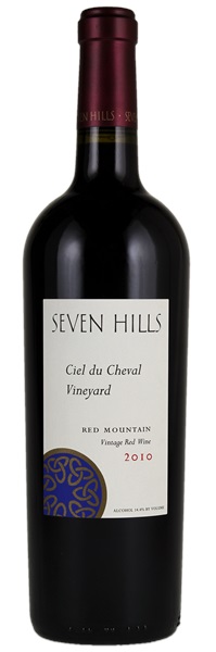 2010 Seven Hills Winery Red Mountain Ciel du Cheval Red, 750ml