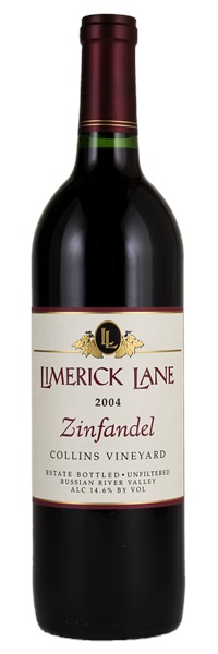 2004 Limerick Lane Collins Vineyard Zinfandel, 750ml