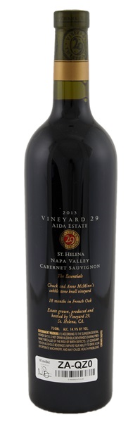 2013 Vineyard 29 Aida Cabernet Sauvignon, 750ml