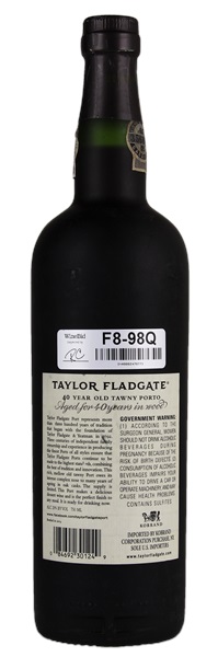 N.V. Taylor-Fladgate 40 Year Old Tawny Port, 750ml