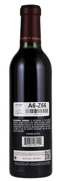 2012 Opus One, 375ml