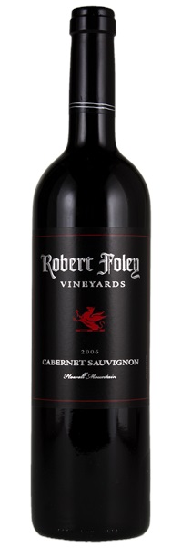 2006 Robert Foley Vineyards Cabernet Sauvignon, 750ml