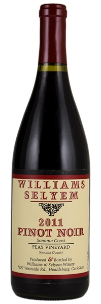 2011 Williams Selyem Peay Vineyard Pinot Noir, 750ml