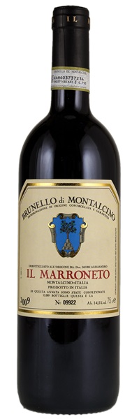 2009 Il Marroneto Brunello di Montalcino, 750ml