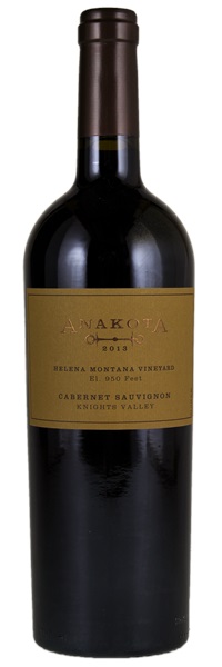 2013 Anakota Helena Montana Vineyard Cabernet Sauvignon, 750ml