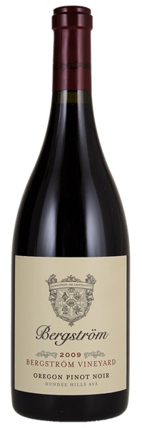 2009 Bergstrom Winery Bergstrom Vineyard Pinot Noir, 750ml