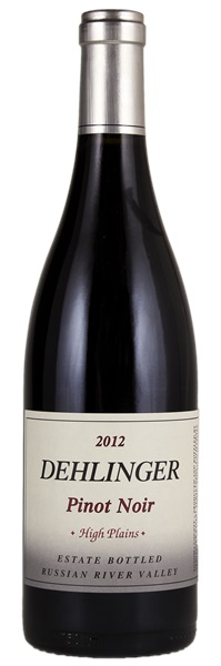 2012 Dehlinger High Plains Pinot Noir, 750ml