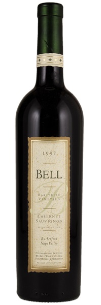 1997 Bell Wine Cellars Baritelle Vineyard-Jackson Clone Cabernet Sauvignon, 750ml
