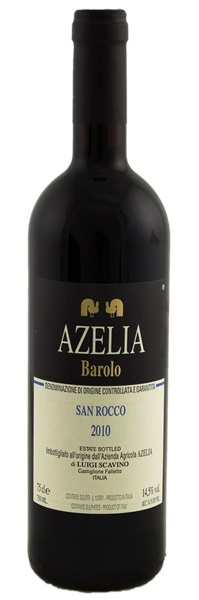2010 Azelia Barolo San Rocco, 750ml