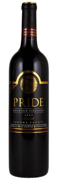 2005 Pride Mountain Vintner Select Cuvee Merlot, 750ml
