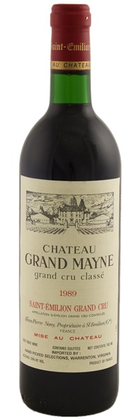 1989 Château Grand-Mayne, 750ml