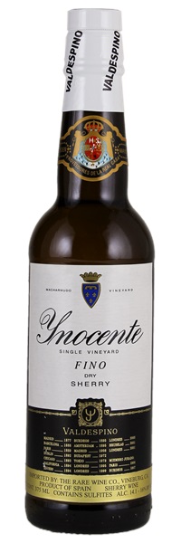 N.V. Valdespino Inocente Single Vineyard Fino Sherry, 375ml