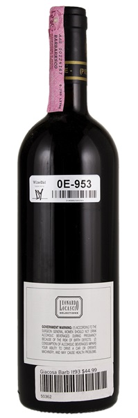 1993 Bruno Giacosa Barbaresco Gallina de Neive, 750ml