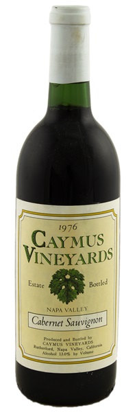 1976 Caymus Cabernet Sauvignon, 750ml