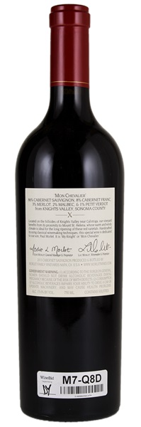 2013 Morlet Family Vineyards Mon Chevalier Cabernet Sauvignon, 750ml