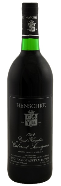 1984 Henschke Cyril Henschke Cabernet Sauvignon, 750ml