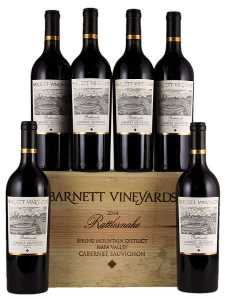 2014 Barnett Vineyards Rattlesnake Hill Cabernet Sauvignon, 750ml