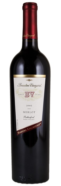 2002 Beaulieu Vineyard Maestro Collection Rutherford Merlot, 750ml