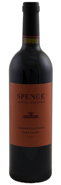 2011 Spence Vineyards Howell Mountain Cabernet Sauvignon, 750ml