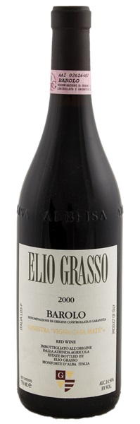 2000 Elio Grasso Barolo Ginestra Vigna Casa Mate, 750ml