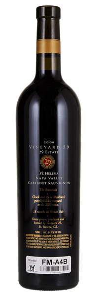 2006 Vineyard 29 Proprietary Red, 750ml