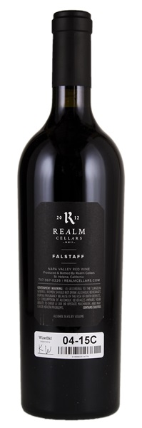 2012 Realm The Falstaff Red, 750ml