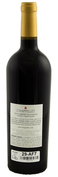 2010 Chappellet Vineyards Clone 4 Cabernet Sauvignon, 750ml