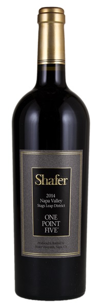 2014 Shafer Vineyards One Point Five Cabernet Sauvignon, 750ml