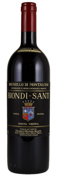 2004 Biondi-Santi Tenuta Il Greppo Brunello di Montalcino, 750ml