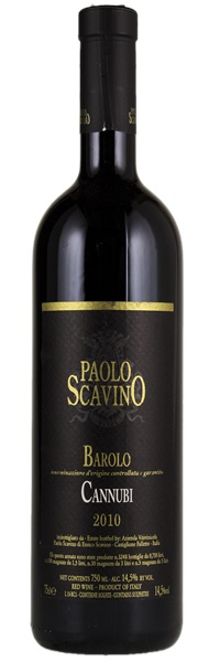 2010 Paolo Scavino Barolo Cannubi, 750ml