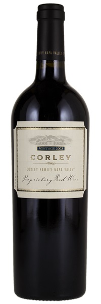 2003 Corley Family Proprietary Red Wine, 750ml