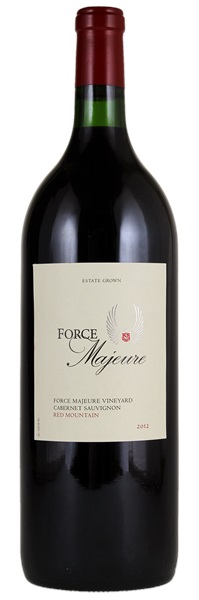 2012 Force Majeure Vineyards Red Mountain Cabernet Sauvignon, 1.5ltr