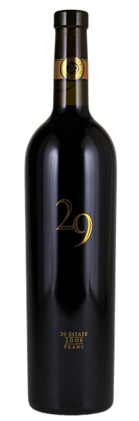 2006 Vineyard 29 Cabernet Franc, 750ml