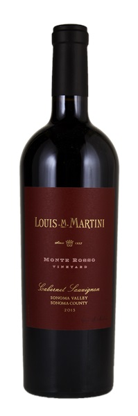 2013 Louis M. Martini Monte Rosso Vineyard Cabernet Sauvignon, 750ml