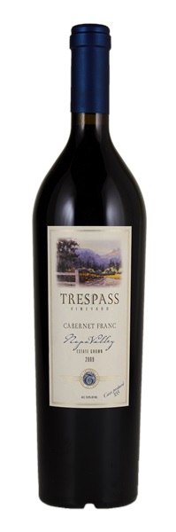 2009 Trespass Vineyard Cabernet Franc, 750ml