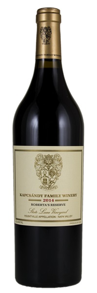 2014 Kapcsandy Family Wines State Lane Vineyard Roberta's Reserve, 750ml