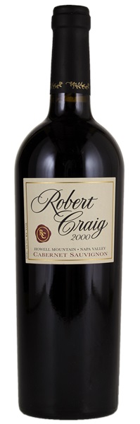 2000 Robert Craig Howell Mountain Cabernet Sauvignon, 750ml